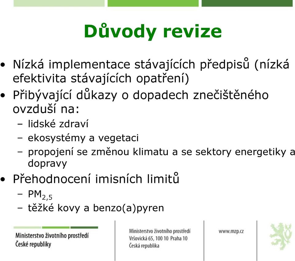 lidské zdraví ekosystémy a vegetaci propojení se změnou klimatu a se sektory