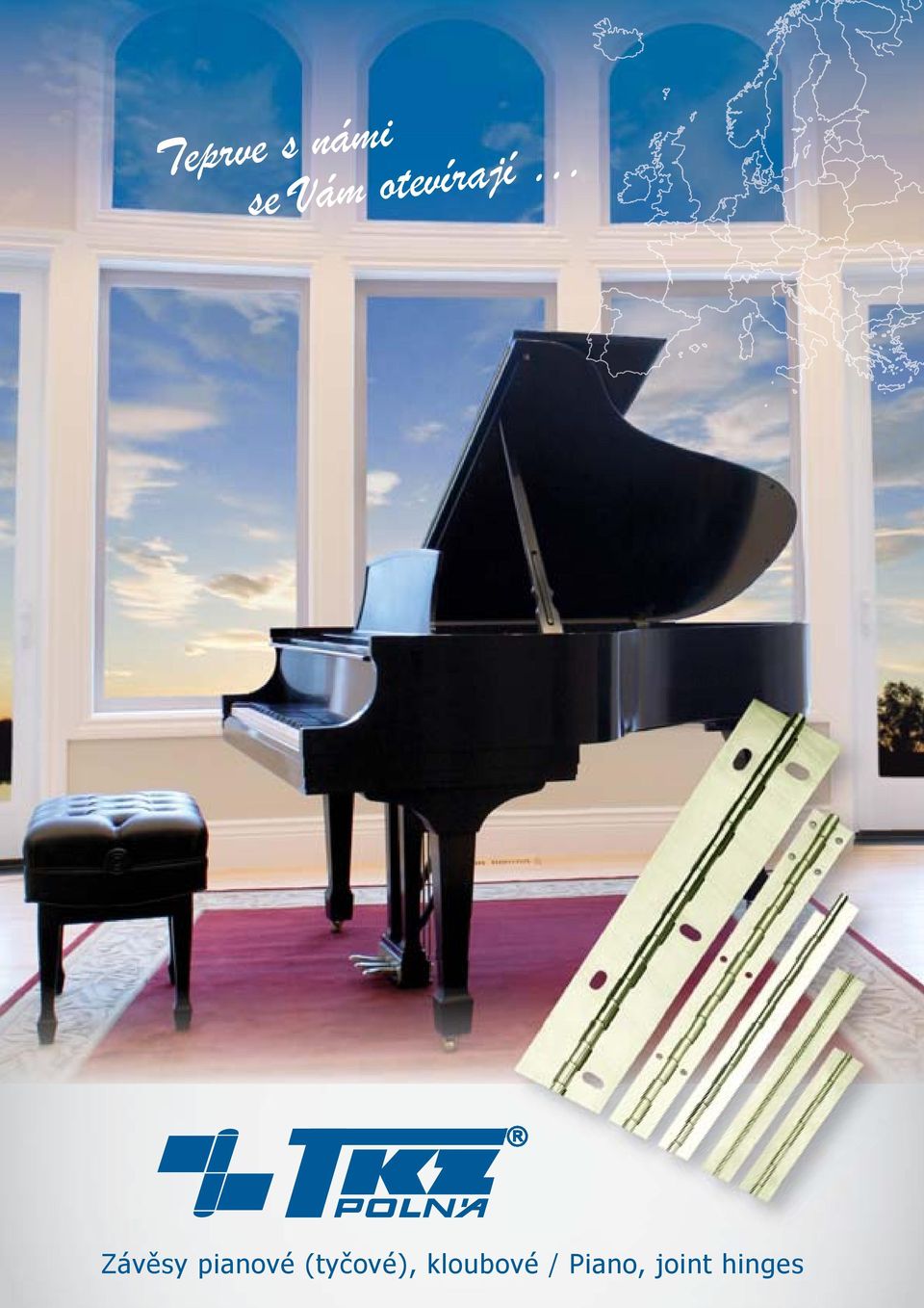 pianové (tyþové), kloubové