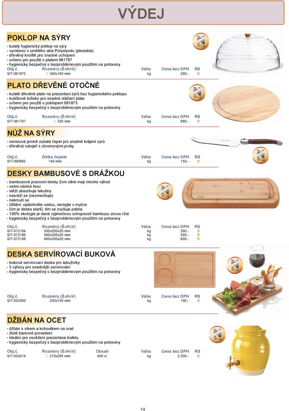 plata - ur eno pro použití s poklopem 061873 Obj.