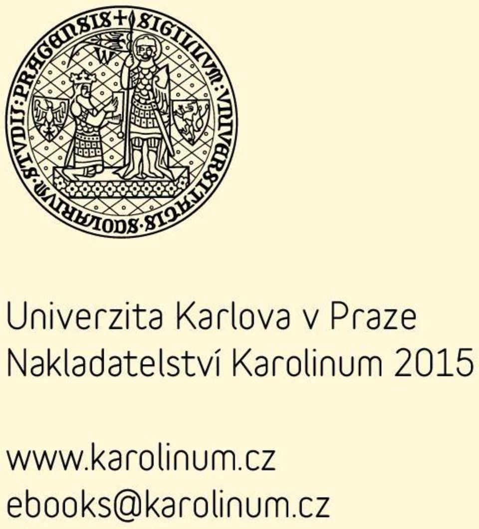 Karolinum 2015 www.
