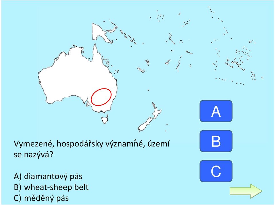 A) diamantový pás B)