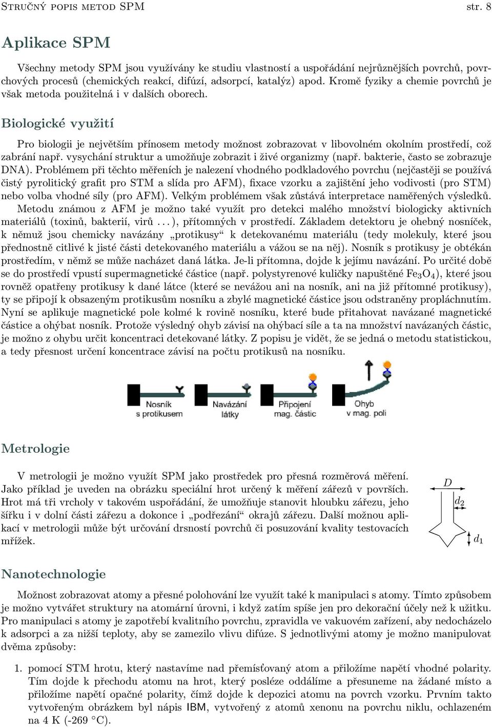 Kromě fyziky a chemie povrchů je však metoda použitelná i v dalších oborech.
