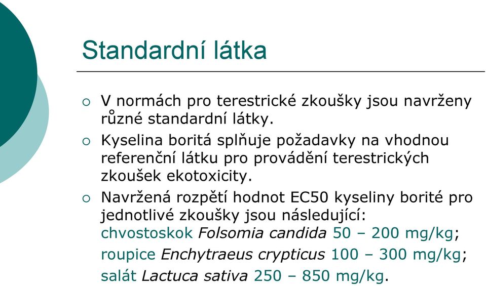 ekotoxicity.