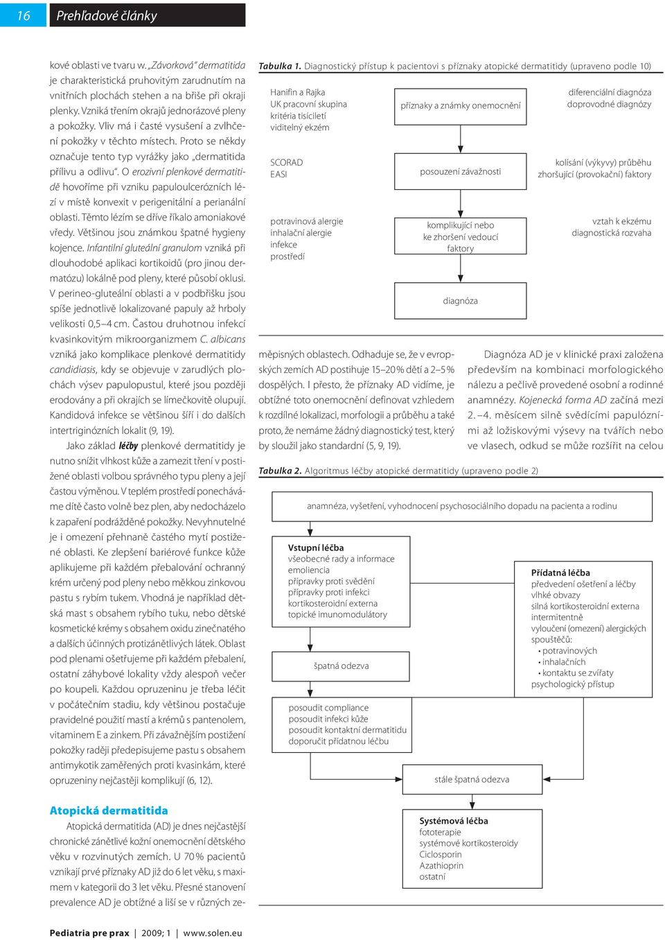 O erozivní plenkové dermatitidě hovoříme při vzniku papuloulcerózních lézí v místě konvexit v perigenitální a perianální oblasti. Těmto lézím se dříve říkalo amoniakové vředy.
