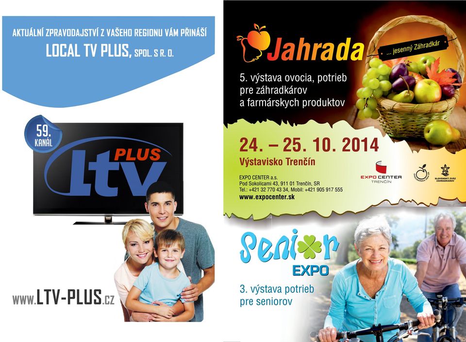 PRINÁŠÍ LOCAL TV PLUS,