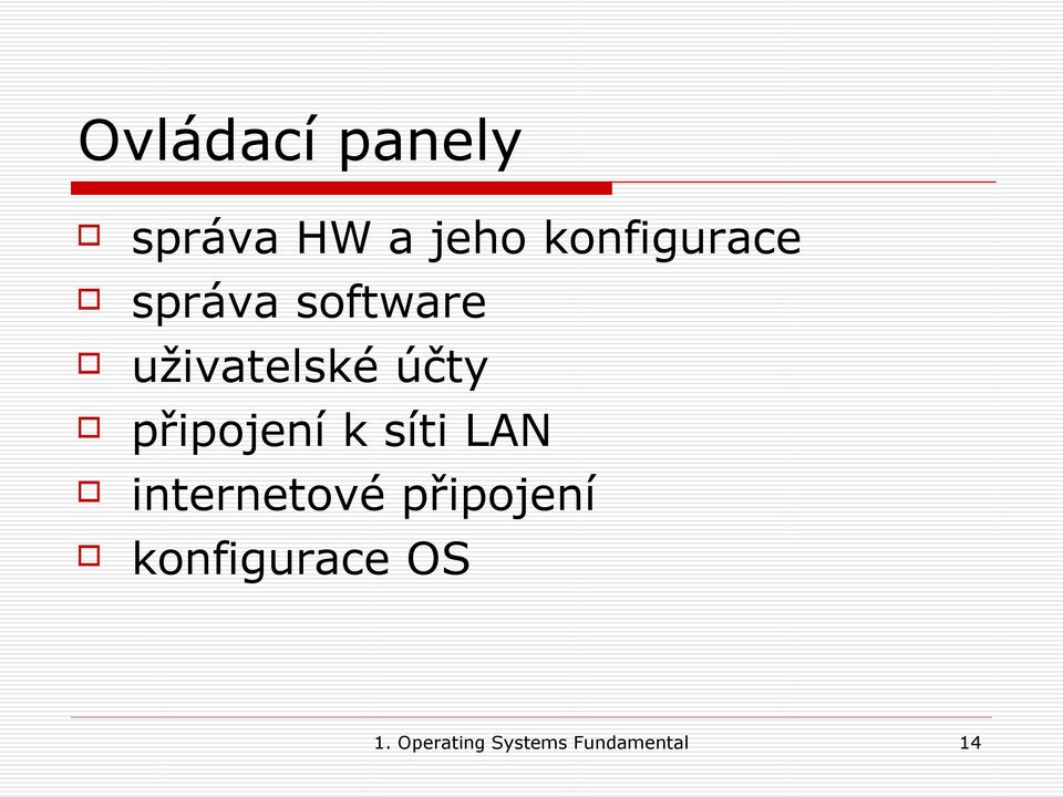 účty připojení k síti LAN internetové