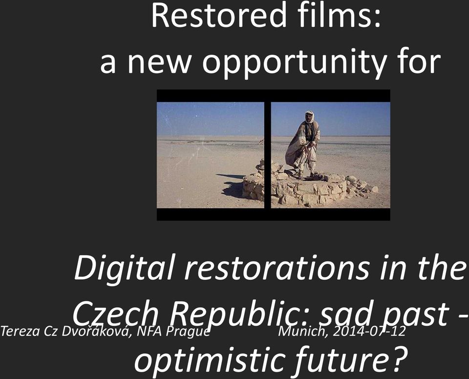 Czech Republic: sad past Tereza Cz