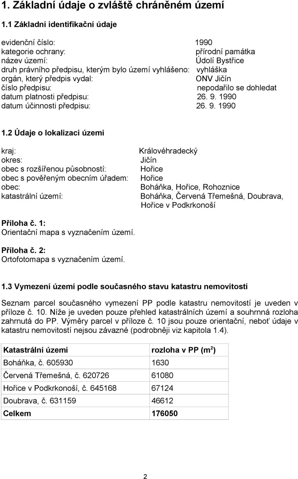 vydal: ONV Jičín číslo předpisu: nepodařilo se dohledat datum platnosti předpisu: 26. 9. 1990 datum účinnosti předpisu: 26. 9. 1990 1.