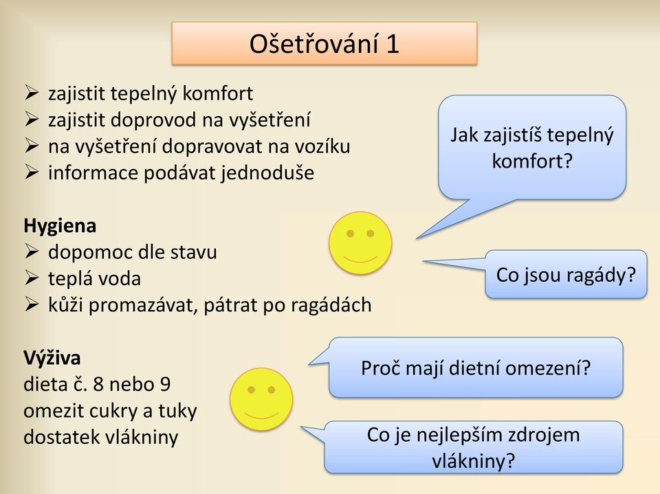 deka komfort? blízko topení trhliny Co jsou ragády? Výživa dieta č.