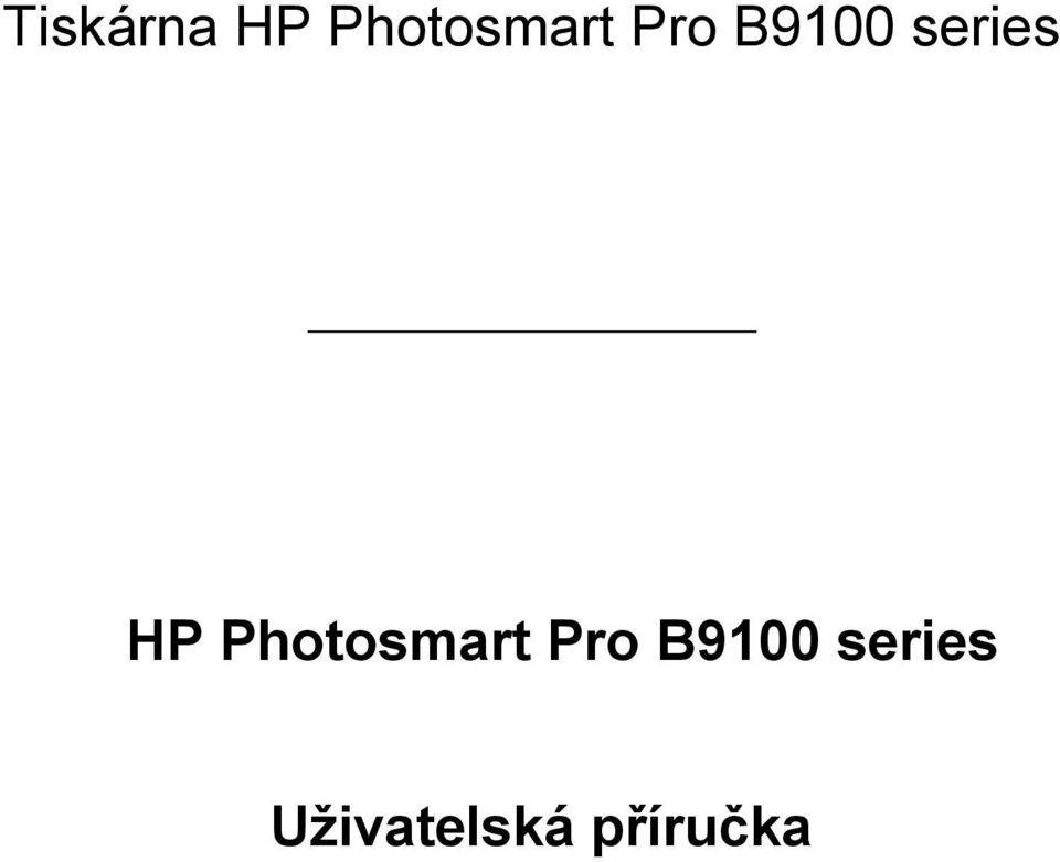 Photosmart Pro B9100