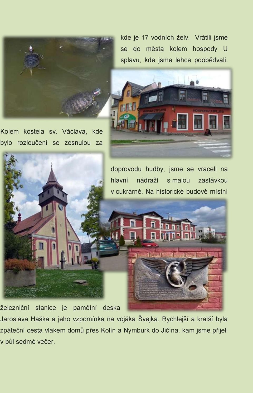 cukrárně.