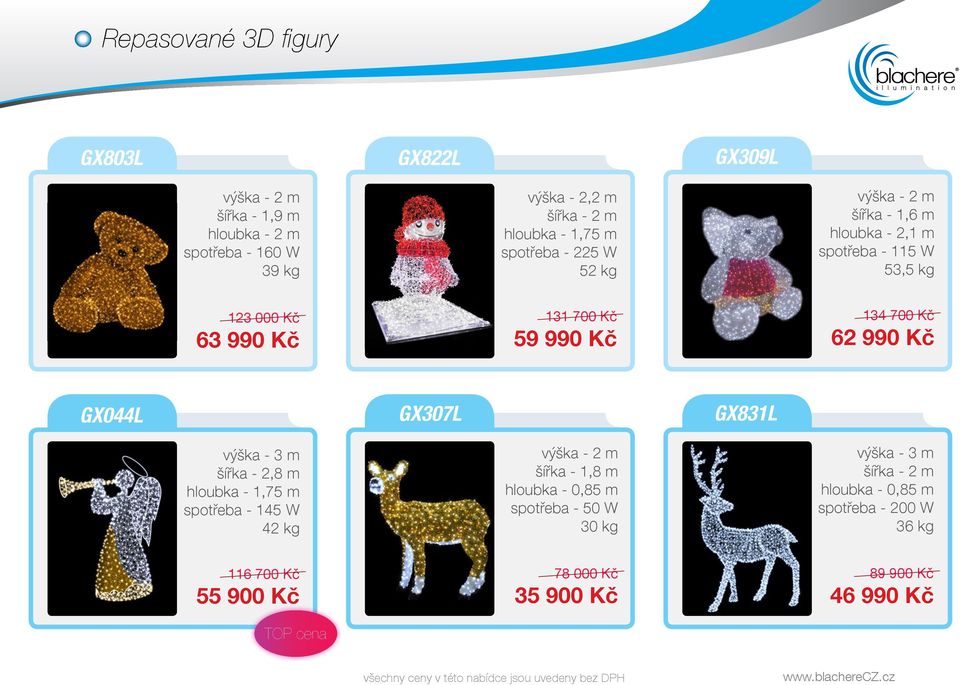 990 Kč GX044L GX307L GX831L výška - 3 m šířka - 2,8 m hloubka - 1,75 m spotřeba - 145 W 42 kg šířka - 1,8 m hloubka - 0,85 m spotřeba -