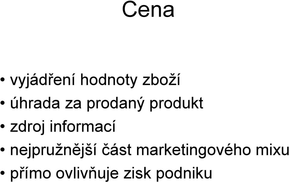 informací nejpružnější část