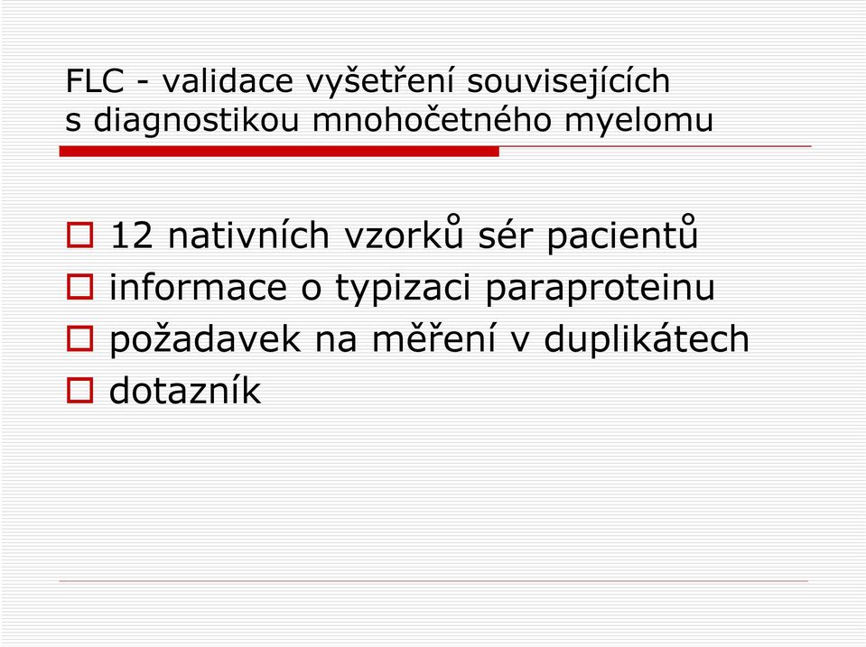 nativních vzorků sér pacientů informace o