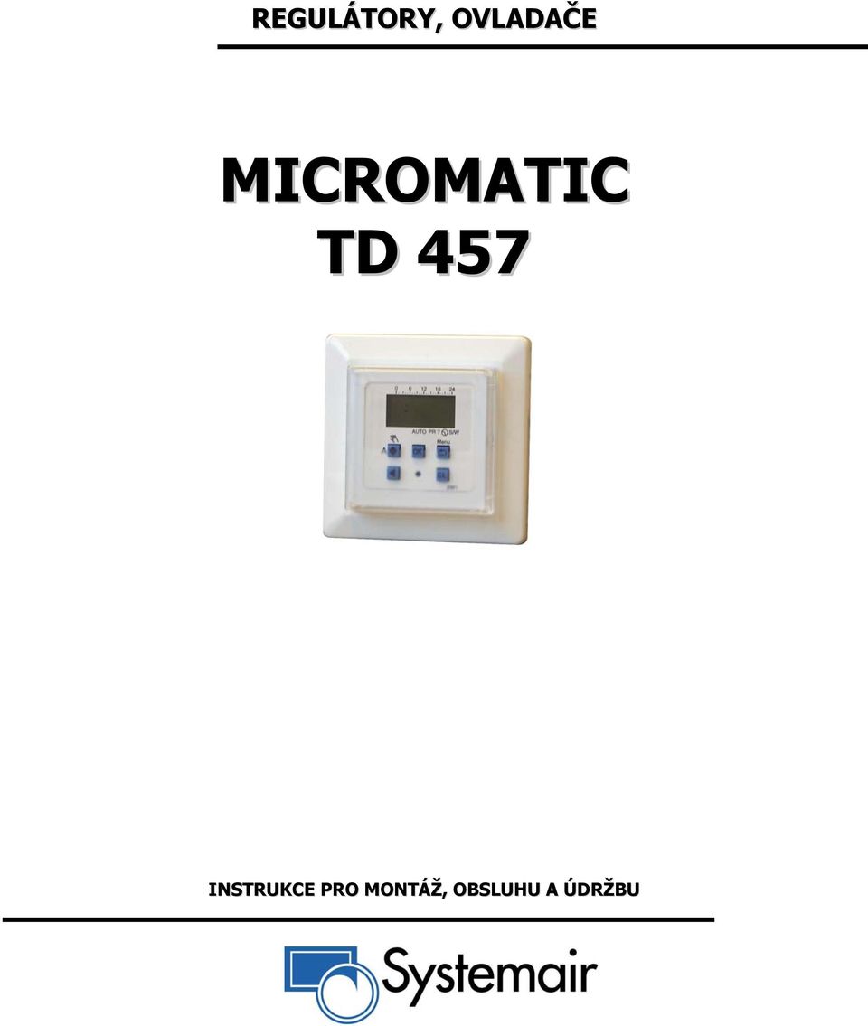 TD 457 INSTRUKCE