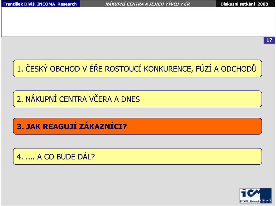 NÁKUPNÍ CENTRA VČERA A DNES 3.