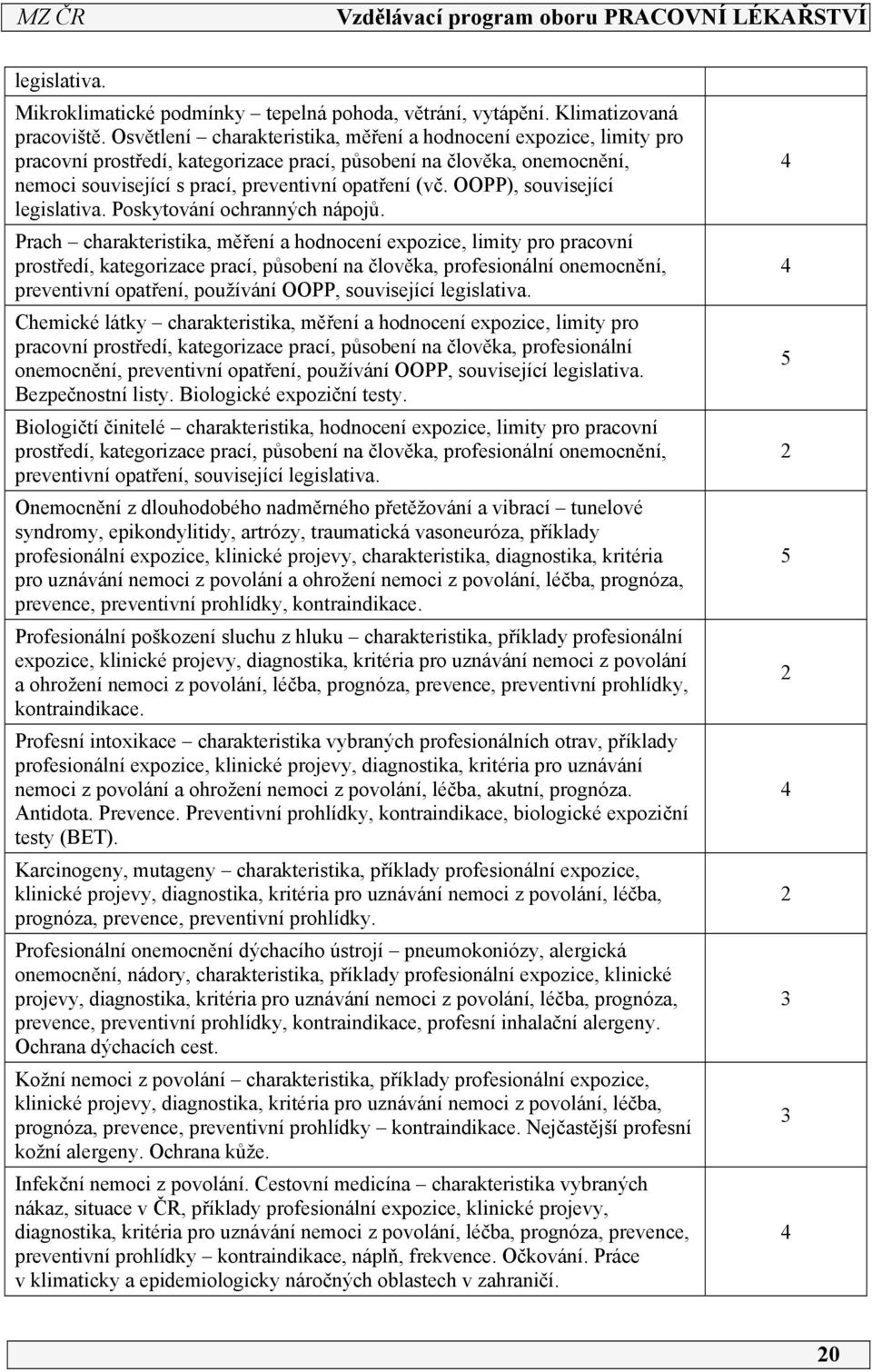 OOPP), související legislativa. Poskytování ochranných nápojů.