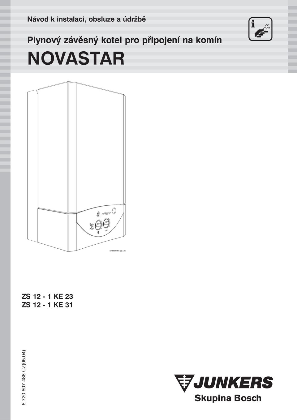 na komín NOVASTAR ZS 12-1 KE 23 ZS