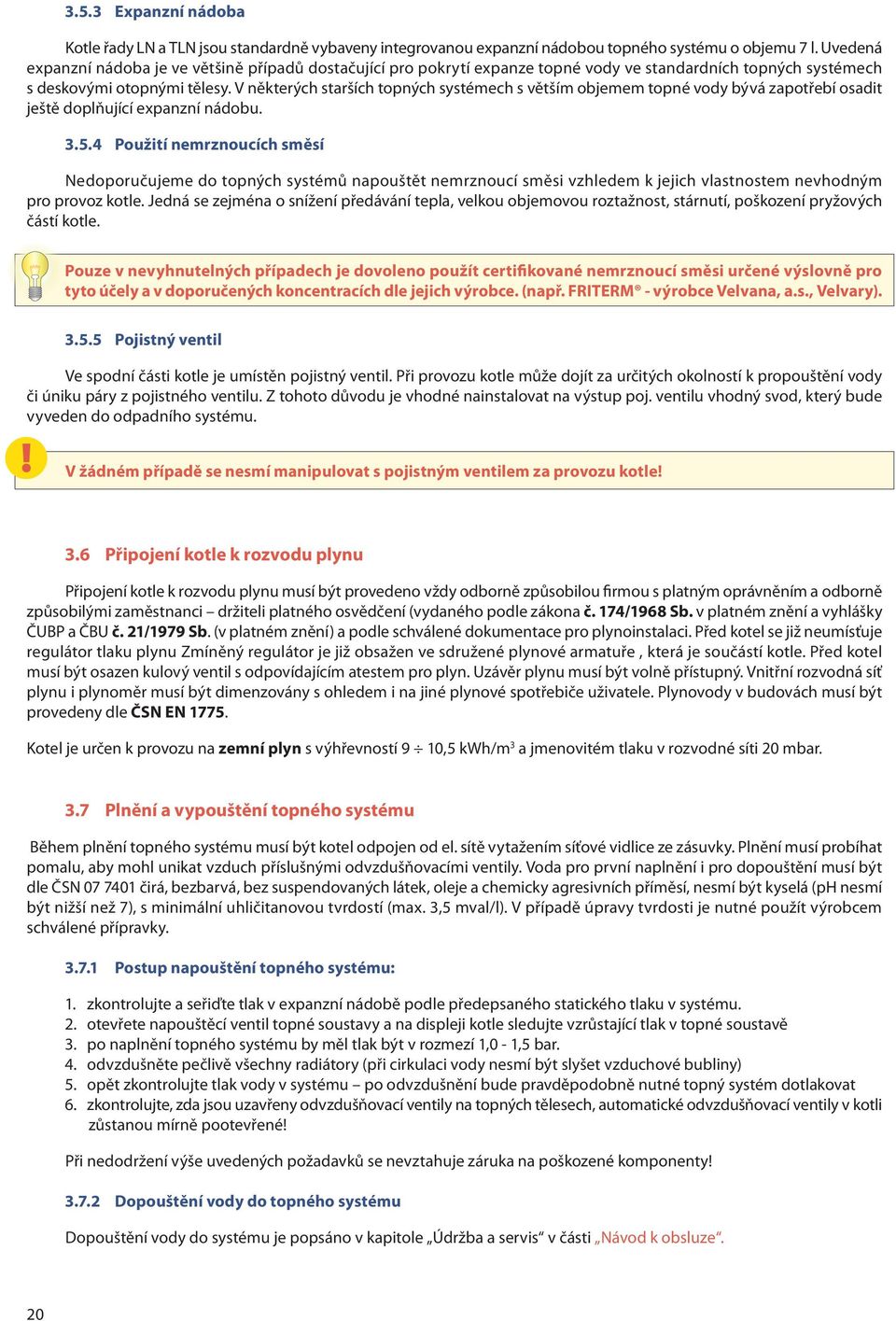 Návod na instalaci, obsluhu a údržbu kotle - PDF Stažení zdarma