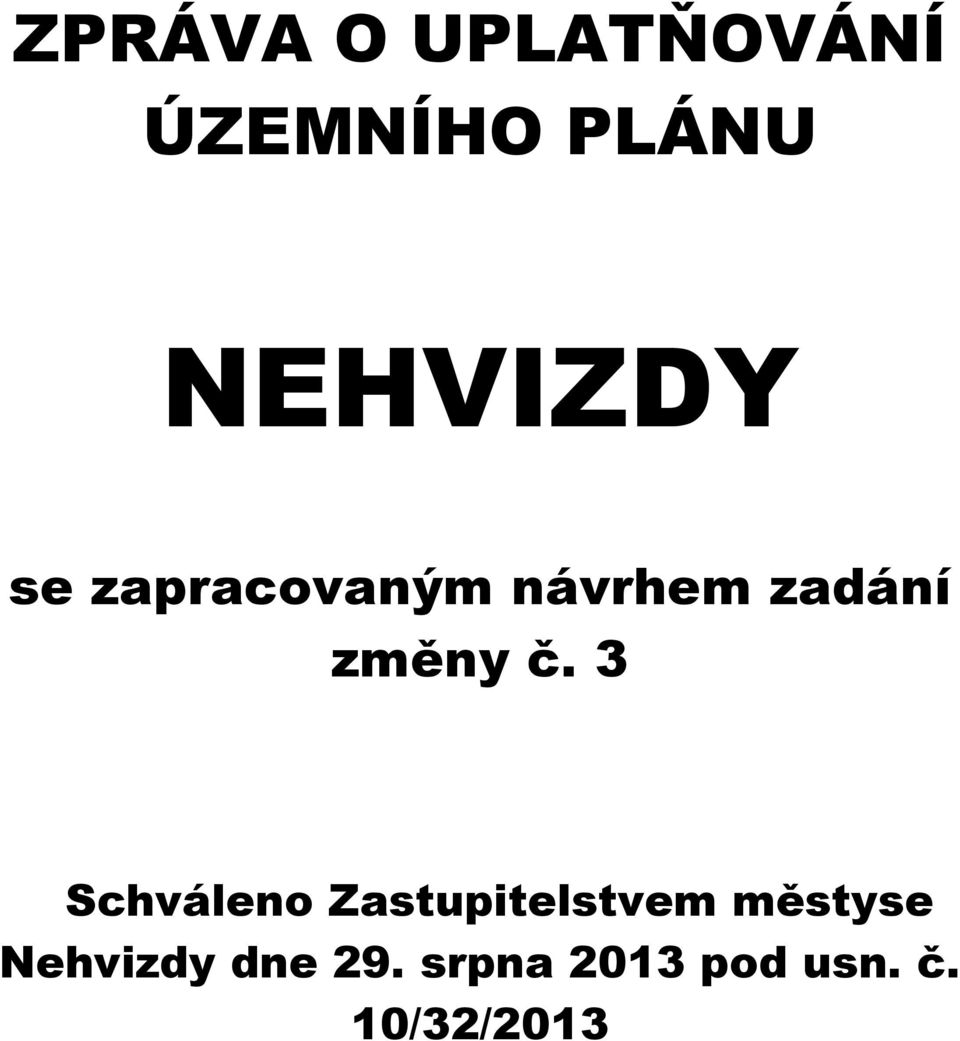 změny č.