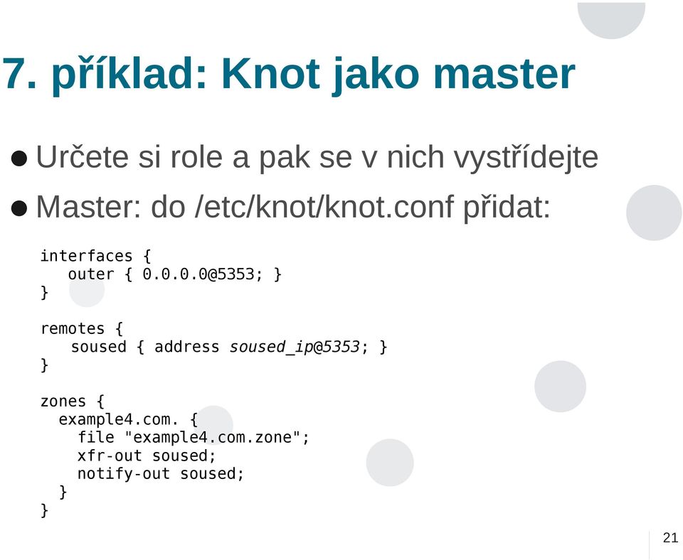conf přidat: interfaces { outer { 0.