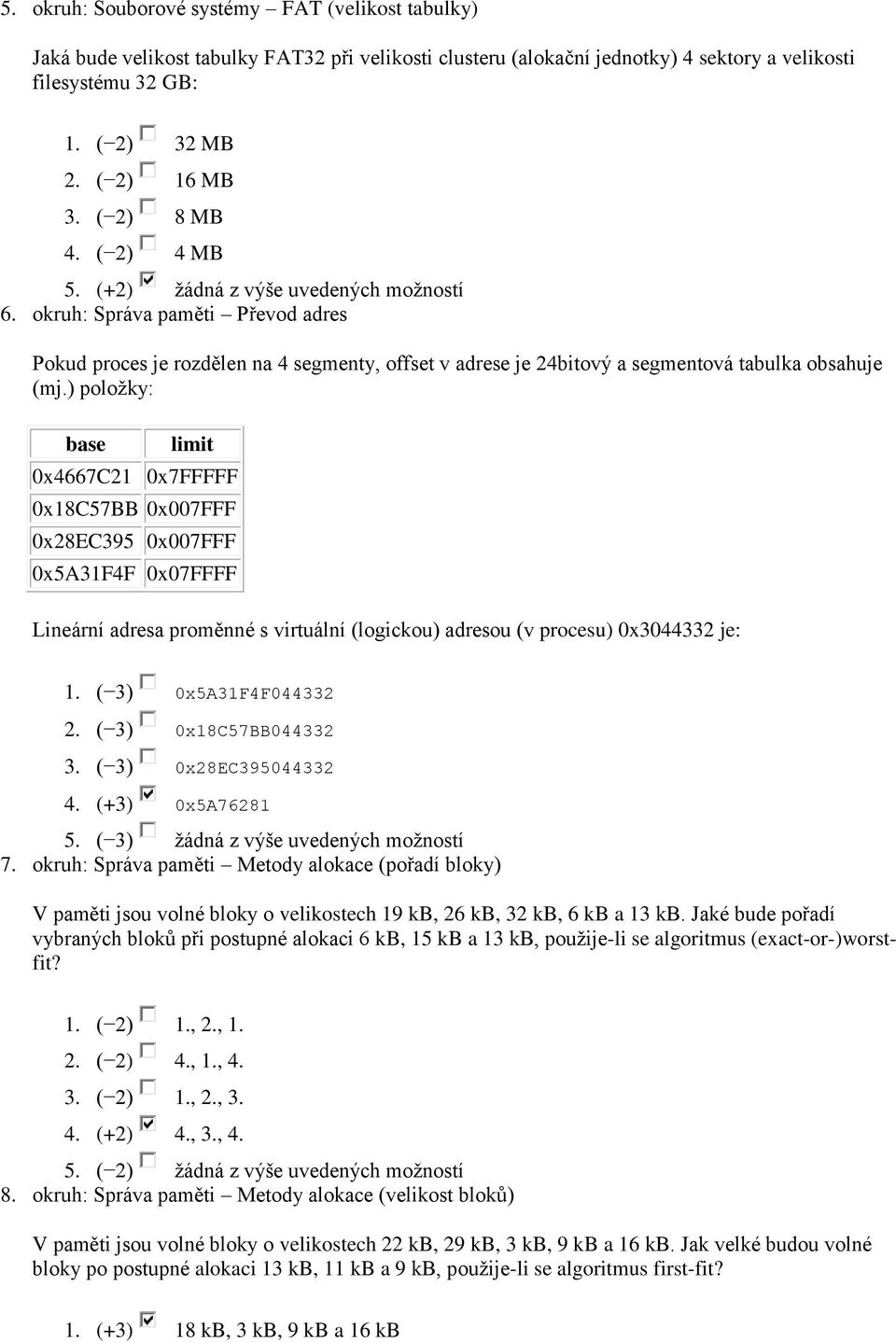 Předmět: Operační systémy - PDF Free Download