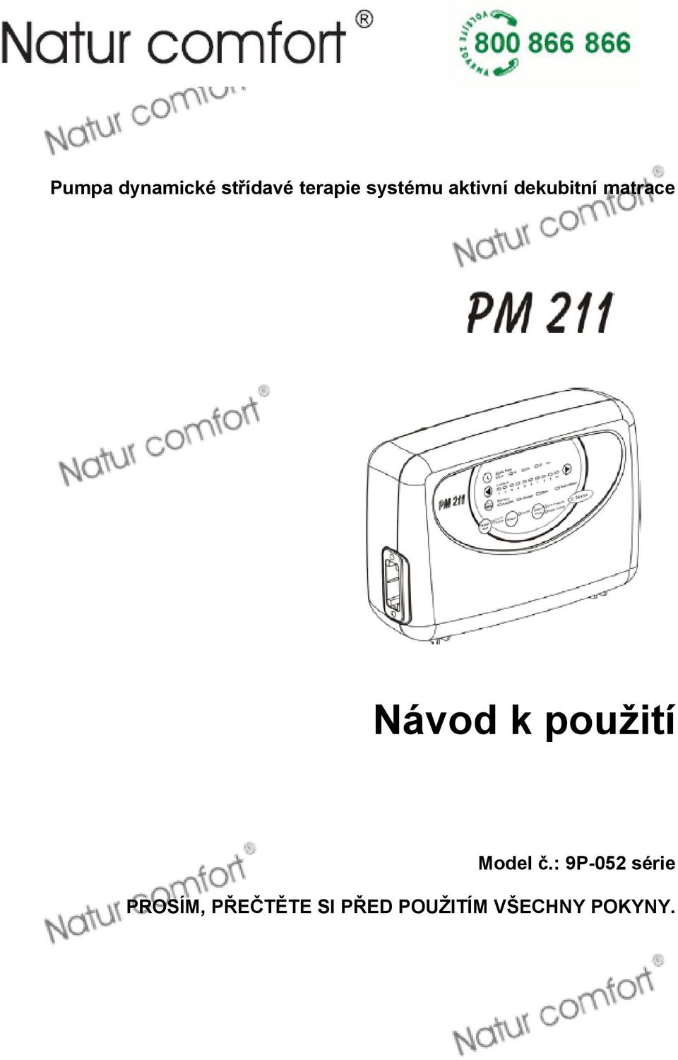 Návod k použití Model č.