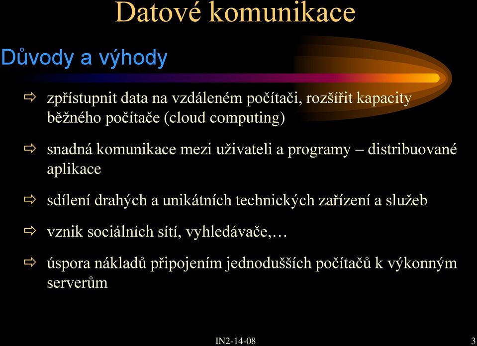 distribuované aplikace sdílení drahých a unikátních technických zařízení a služeb vznik