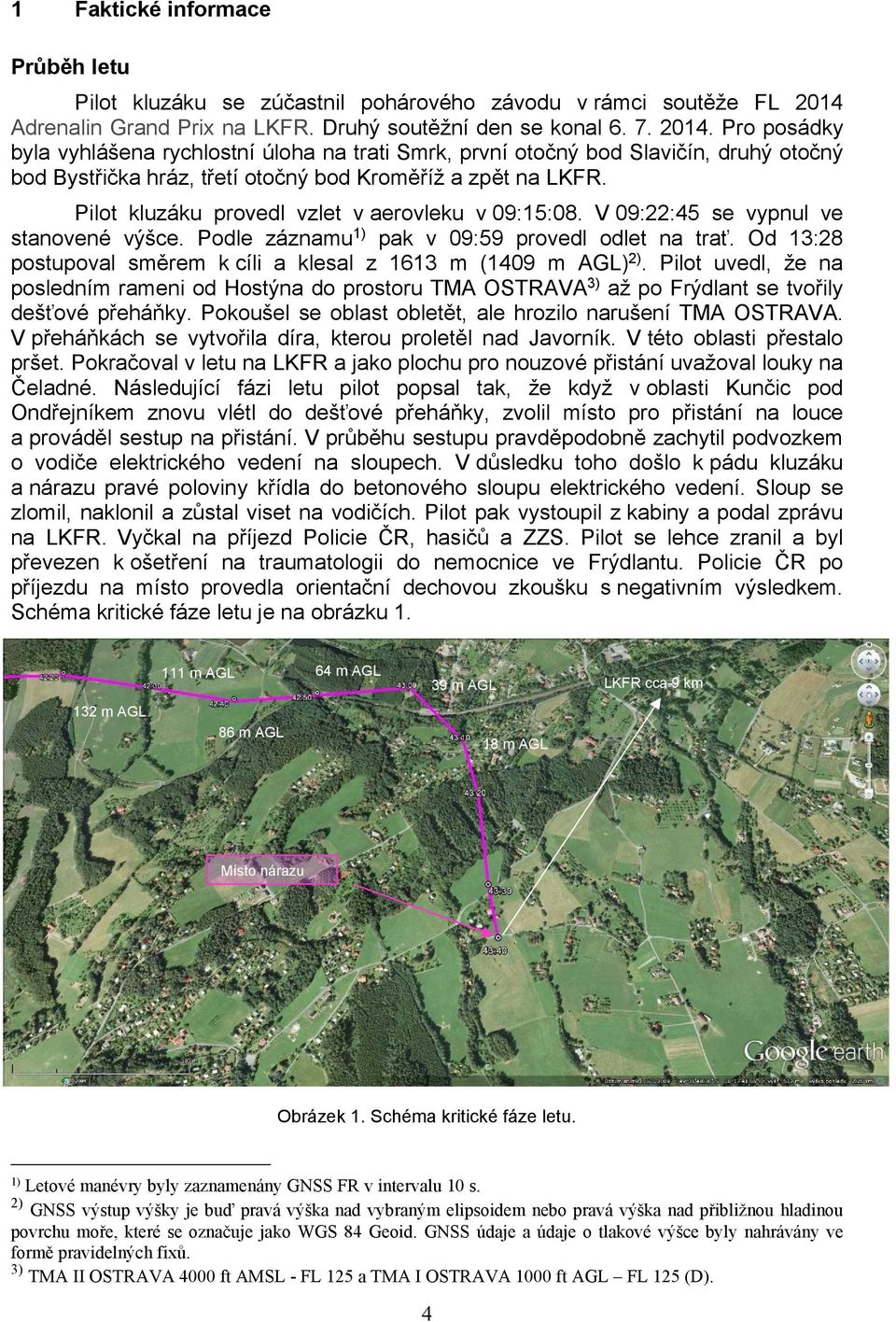 Pro posádky byla vyhlášena rychlostní úloha na trati Smrk, první otočný bod Slavičín, druhý otočný bod Bystřička hráz, třetí otočný bod Kroměříž a zpět na LKFR.