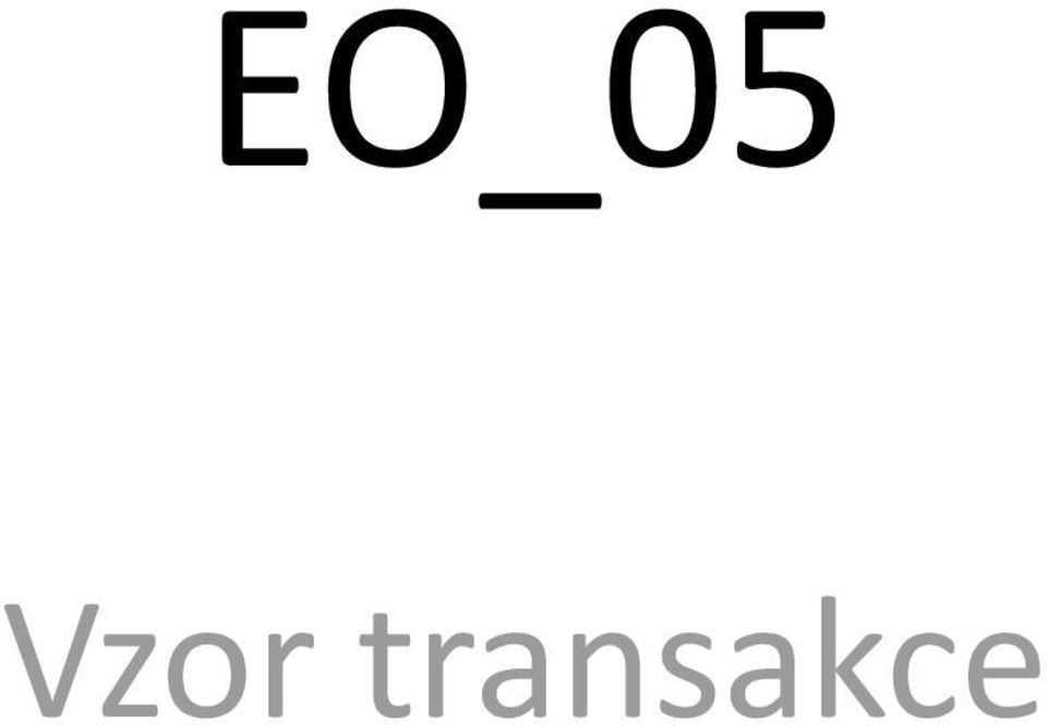 transakce