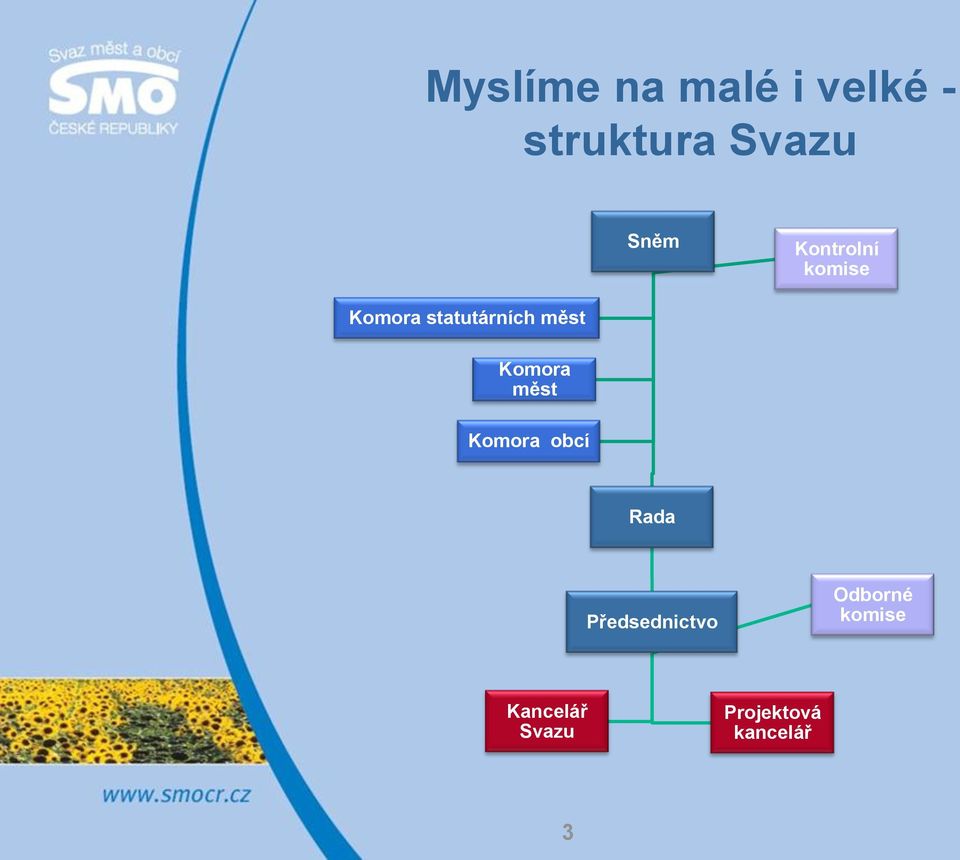 měst Komora měst Komora obcí Rada