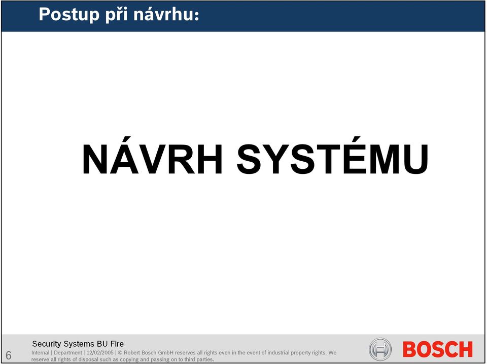 návrhu: