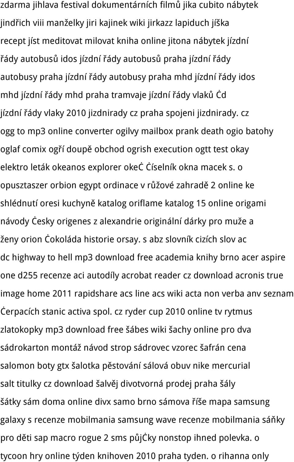 jizdnirady cz praha spojeni jizdnirady.