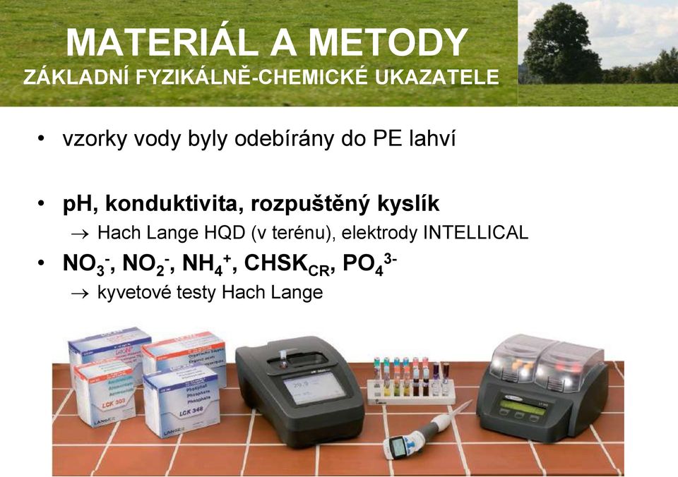 rozpuštěný kyslík Hach Lange HQD (v terénu), elektrody