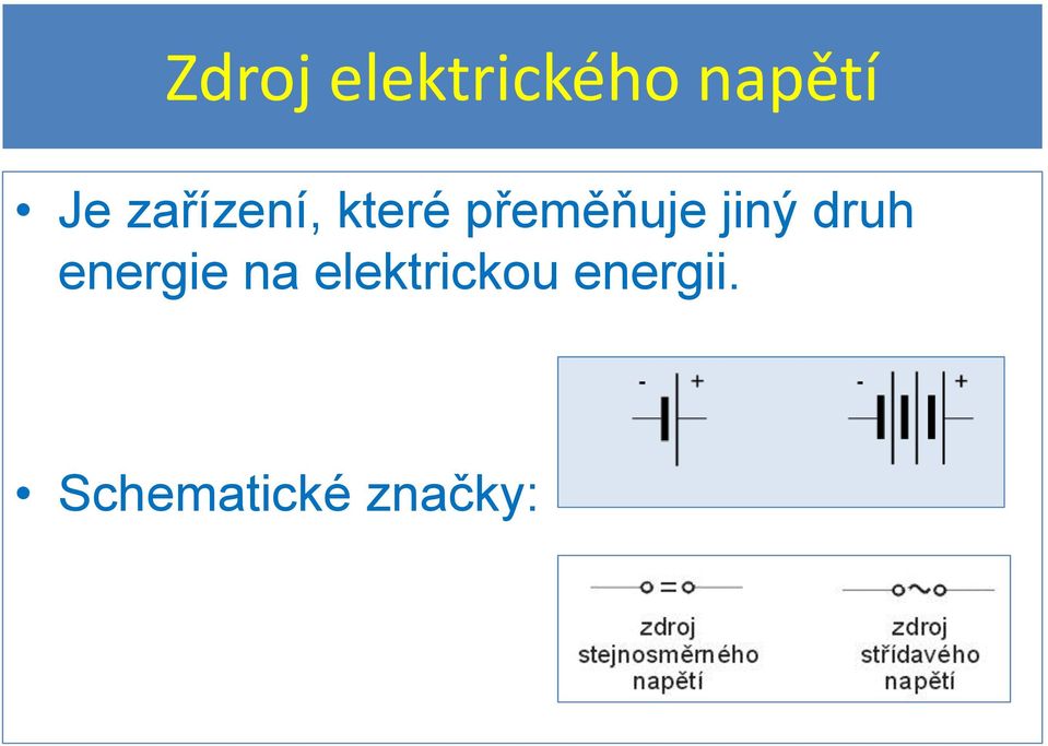 jiný druh energie na