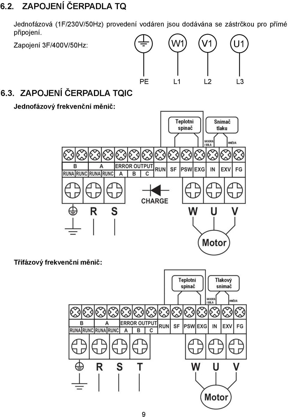 Zapojení 3F