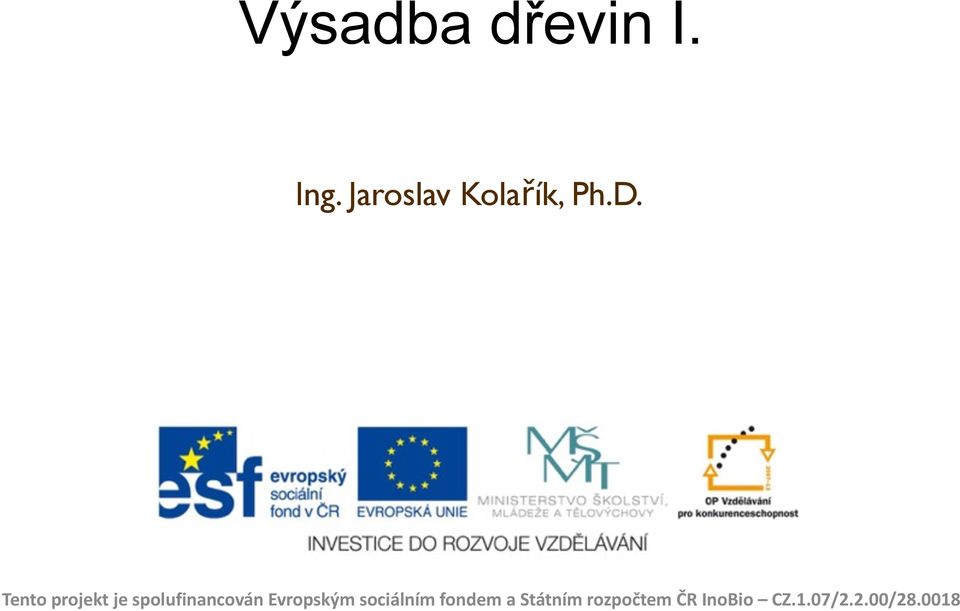 Tento projekt je spolufinancován
