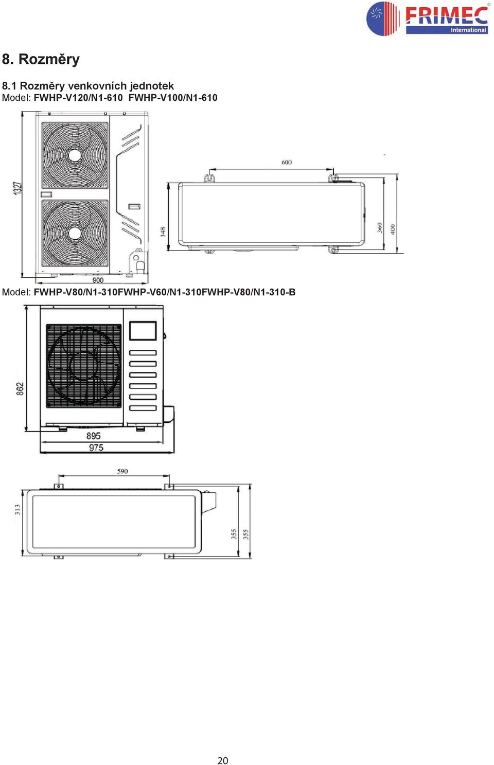 Model: FWHP-V120/N1-610