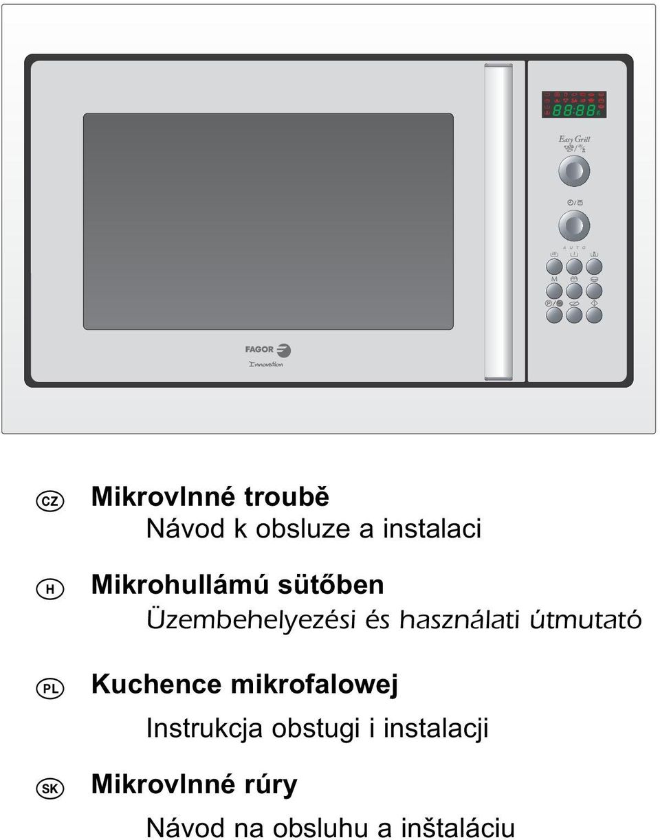 használati útmutató Kuchence mikrofalowej Instrukcja