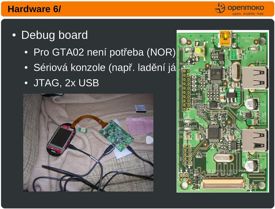 (NOR) Sériová konzole