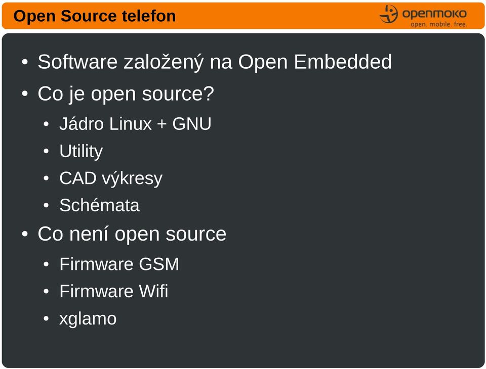 Jádro Linux + GNU Utility CAD výkresy