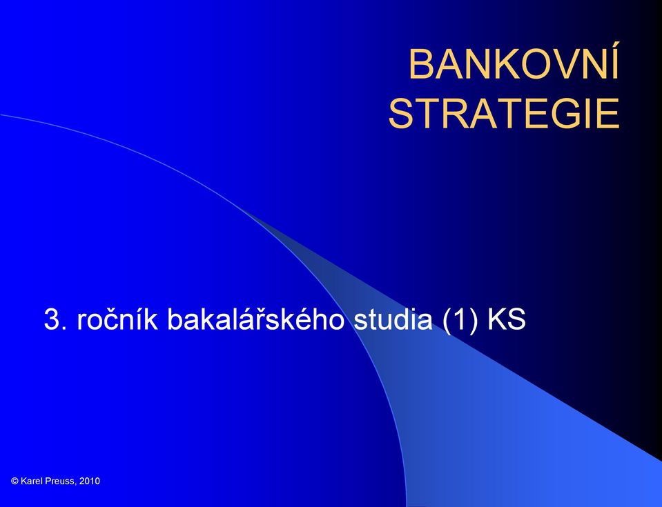 bakalářského