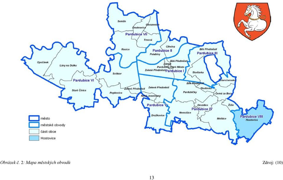 městských