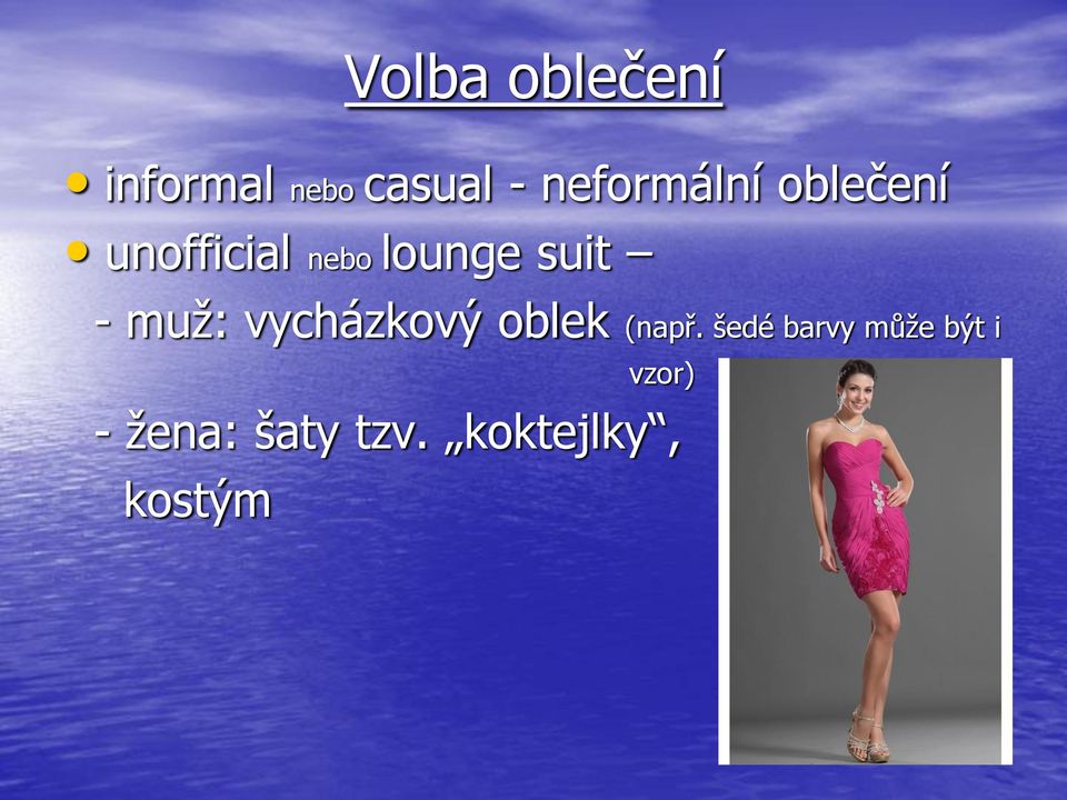 suit - muž: vycházkový oblek (např.