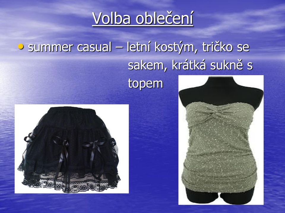 kostým, tričko se