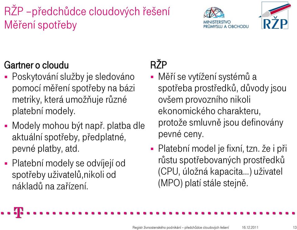 Platební modely se odvíjejí od spotřeby uživatelů,nikoli od nákladů na zařízení.