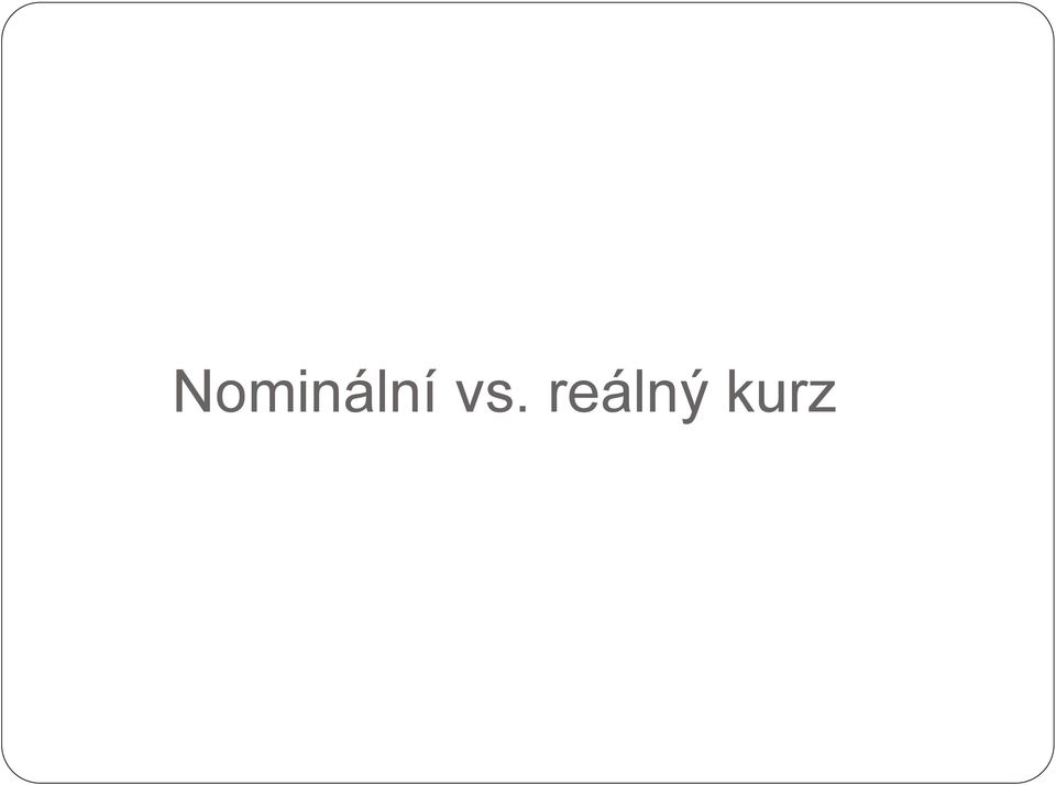 reálný