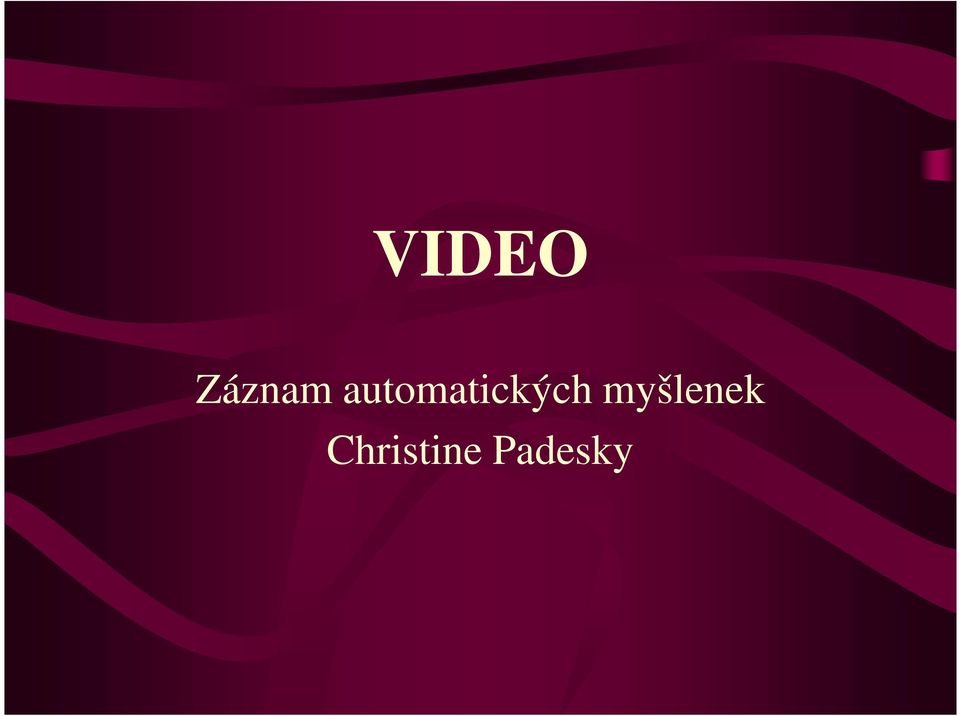 myšlenek