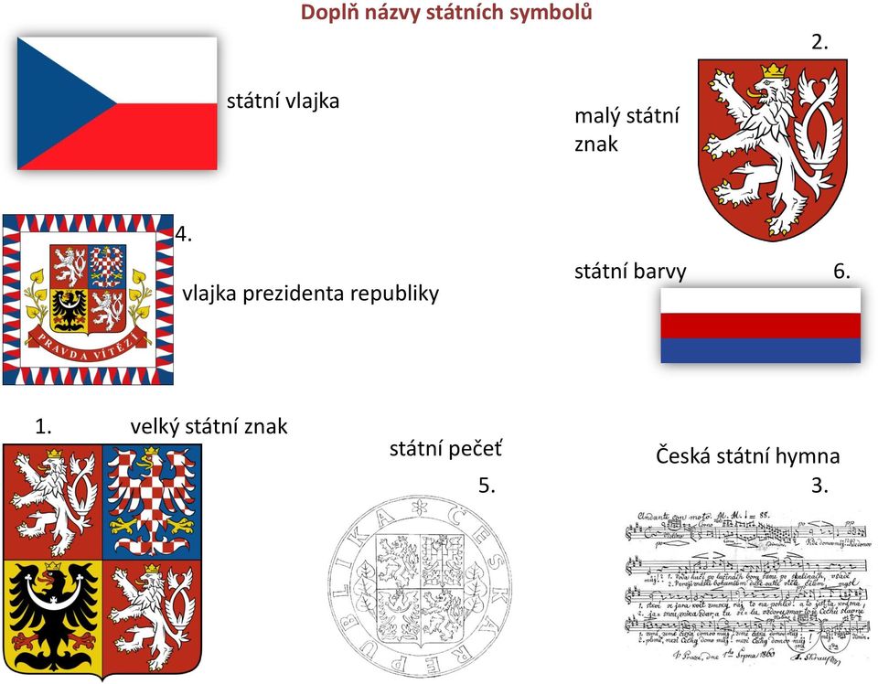 vlajka prezidenta republiky státní barvy