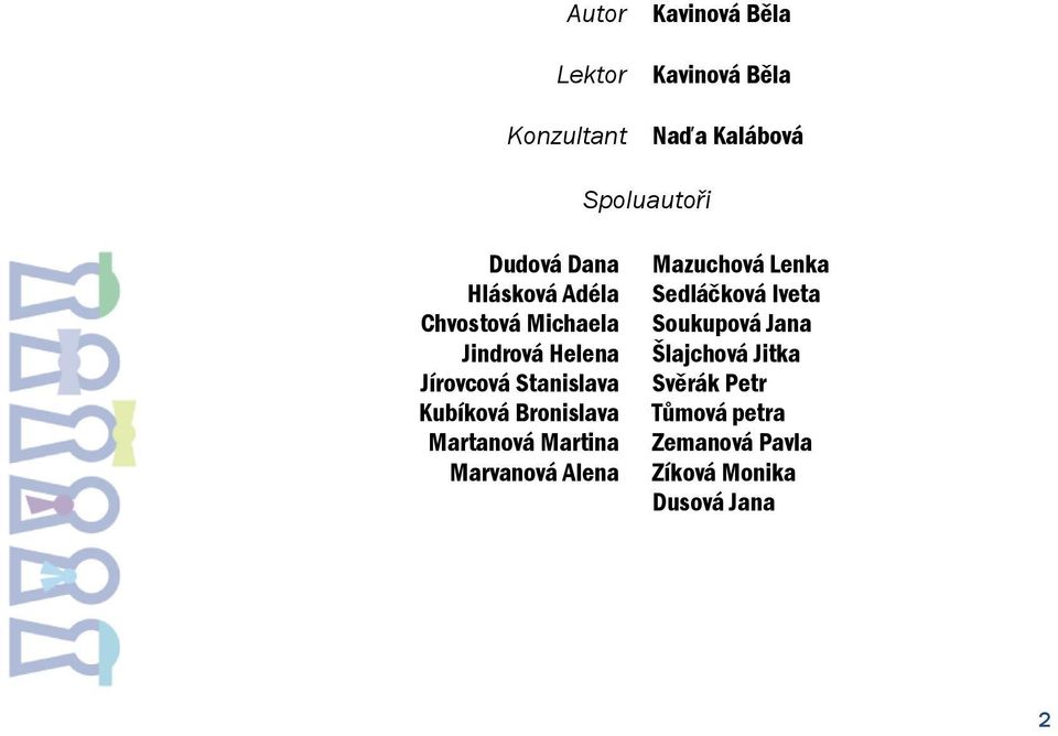 Bronislava Martanová Martina Marvanová Alena Mazuchová Lenka Sedláčková Iveta